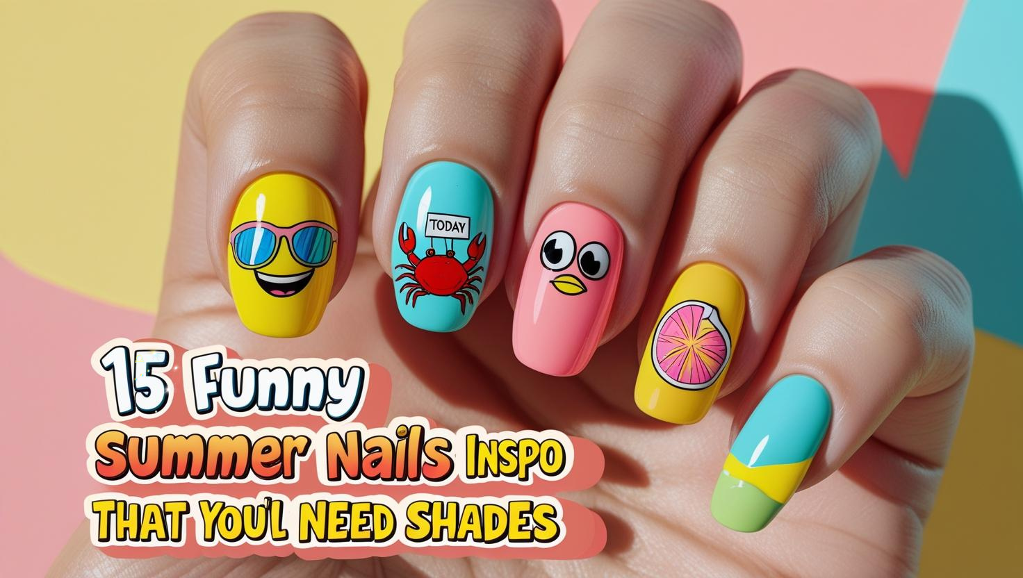 15 Funny Nail Designs