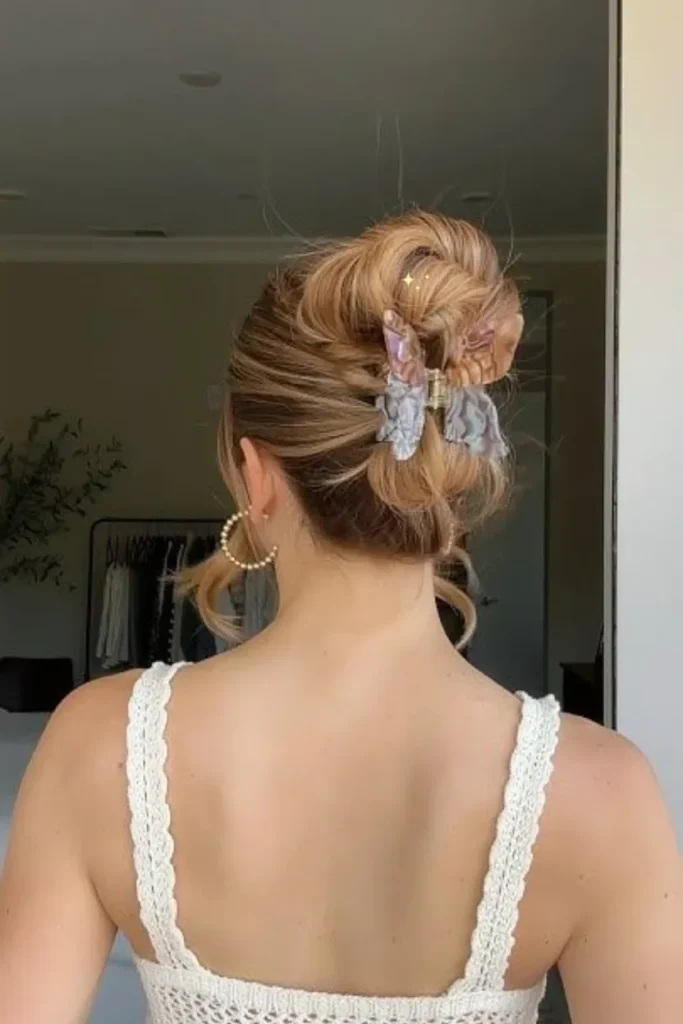Effortless Claw Clip Twist