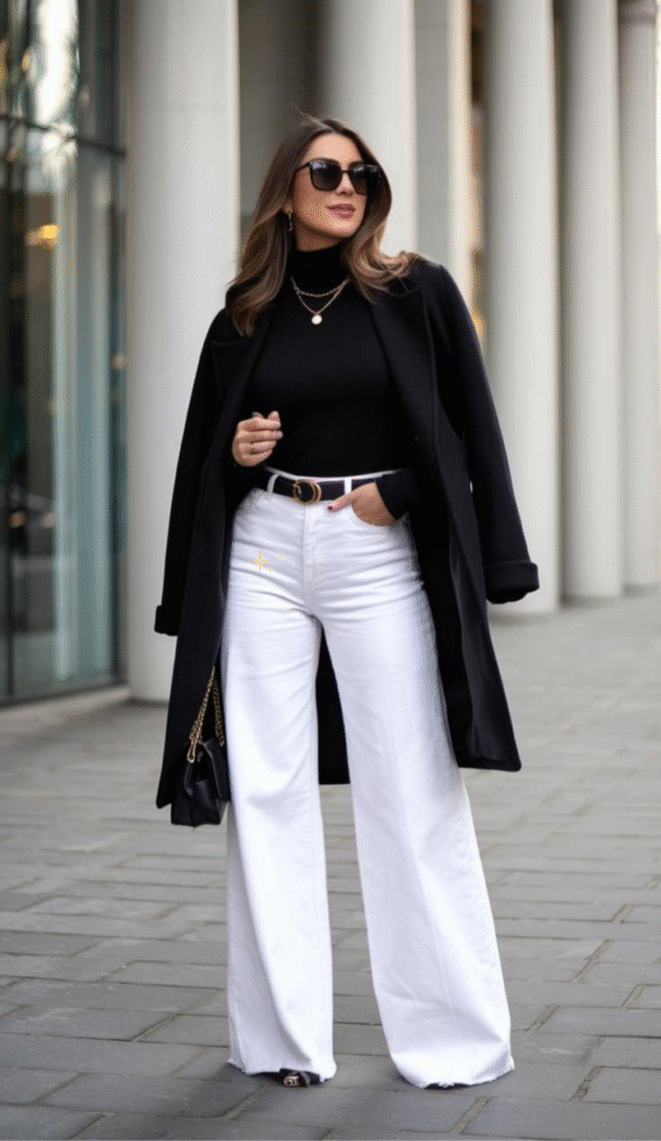 Crop Tops & Wide-Leg Pants A Perfect Contrast
