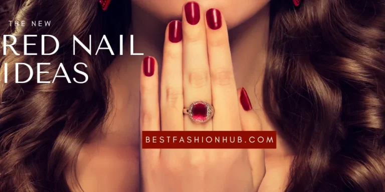 red nail designs