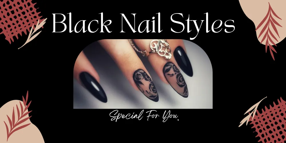 Black Nail Designs