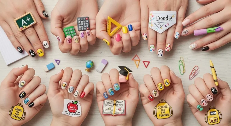 School Nail Designs